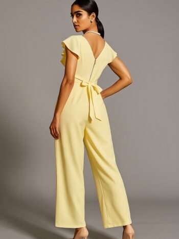 Soleil Jumpsuit – Soft Yellow