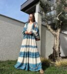 Shajarat Dress – Blue