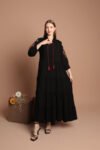 viscose-fabric-womens-dress-black-7f20
